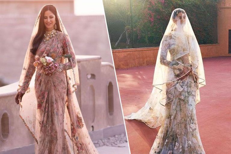 How Sabyasachi is Indianising White Weddings by Replacing Gowns With Sarees And Veil